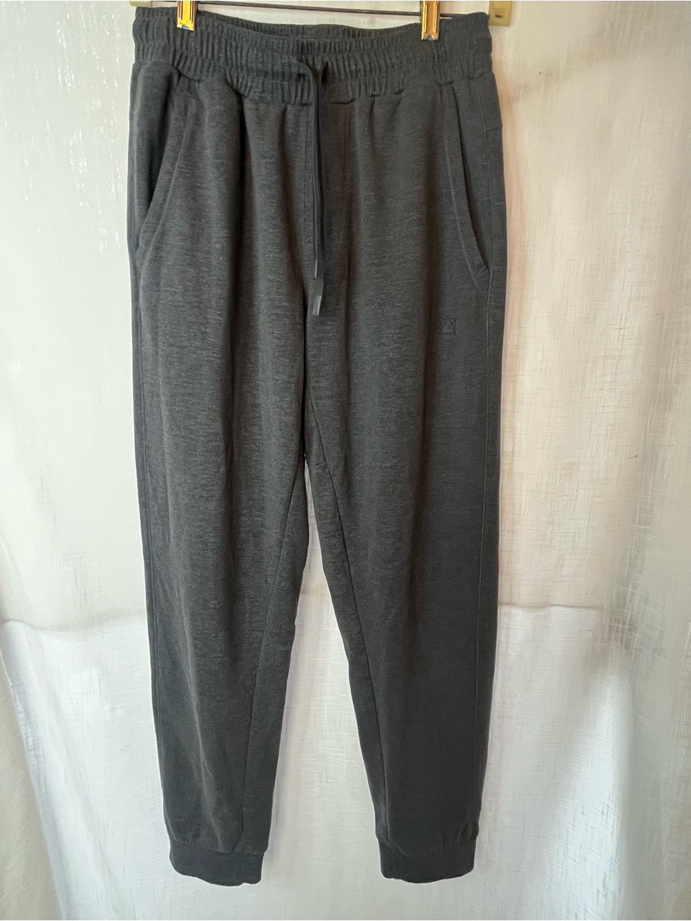 Avalanche Charcoal Gray Men's Jogger Soft Sweatpants tapered ankle comfy, active